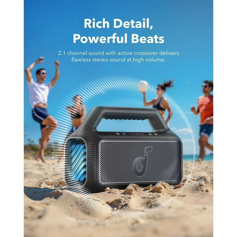 soundcore Boom 2 By Anker Outdoor Speaker - Walmart.com