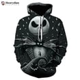 thumbnail image 3 of Sudadera con capucha con estampado 3D de Jack And Sally para hombre, ropa de calle informal, regalo de Halloween, pesadilla antes de Navidad, 2023, 3 of 4