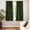 Unlined Moss, variant on Polyester Blackout Curtains Thermal Insulated Room Window Drapes Super Soft Luxury Curtains for Living Room Bedroom Rod Pocket 2 Panels, Olive Sage, 52" W x 96" L