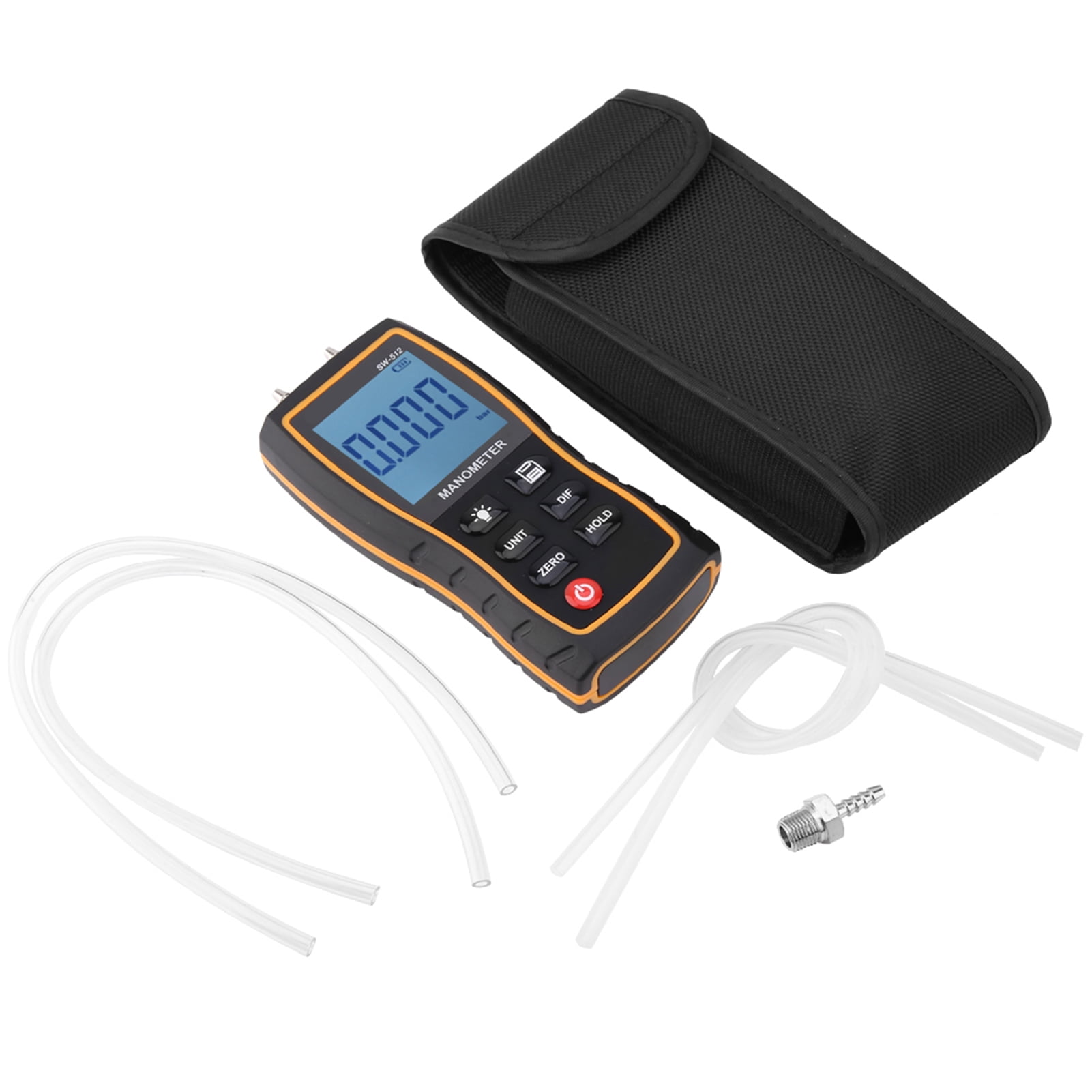 Higoodz ±13.79kpa Differential Gauge Kit, Digital Differential Pressure