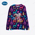 thumbnail image 1 of Suéter de dibujos animados de Disney para mujer y hombre, suéter fino de Mickey Mouse, Mickey Mouse, pareja de Navidad, ropa de otoño de los 90, 1 of 5