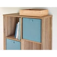 thumbnail image 2 of CLOSETMAID 1608500 11x10.5 Blue Storage Bin, 2 of 2