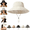 05# Beige, variant on Bucket Hat Waterproof Rain Hat for Women Men Sun Hats UPF50+ Packable Summer Hat Hiking Travel Floppy Sun Hat,Black