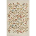 thumbnail image 5 of SAFAVIEH Martha Stewart Autumn Woods Floral Area Rug, Persimmon Red, 5' x 8', 5 of 5