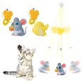 thumbnail image 3 of Juguete interactivo para gatos colgante: cuerda elástica, hierba gatera, juguete para jugar, juguete para gatos, 3 of 8