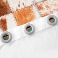 thumbnail image 5 of Patchwork Cowhide Blackout Curtains Bohemian Exotic Geometry Western Curtains 2 Panels 38"Wx54"L,Tribe Arrow Aztec Curtains & Drapes Farm Animals Bull Cow Print Farmhouse Decor, 5 of 6