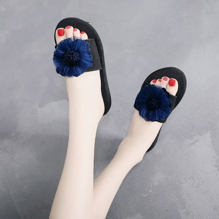 

Women Slippers Flower Beach Ladies Slippers Flip Flops Beach Shoes Sandals Slippers