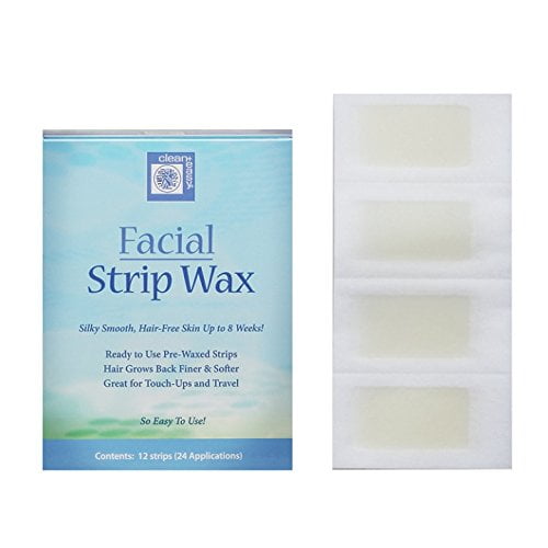 c+E ReadyToUse Wax Strips for Face Walmart Canada
