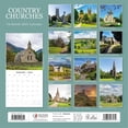 thumbnail image 2 of Red Robin 2025 Country Churches Wall Calendar, Premium Paper, Hangable 12 Month Calendar, 2 of 3