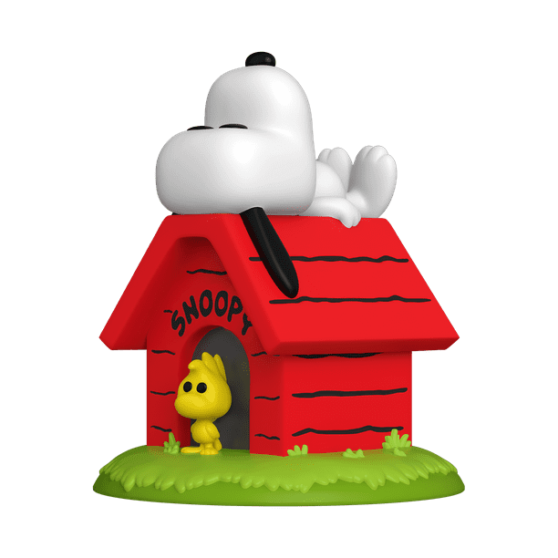 Funko POP! Deluxe Peanuts Snoopy on Doghouse