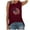 Wine, variant on "Aayomet WomenâS Sleeveless Womenâs Square Neck Double Lined Seamless Sleeveless Cropped Tank Yoga Crop Tops,Black L"