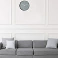 thumbnail image 4 of Reloj de pared silencioso de cuarzo moderno de 12 pulgadas, números arábigos registrados, sin necesidad de verificar los accesorios del hogar Xemadio WL-00597-1, 4 of 5