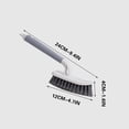 thumbnail image 2 of Bathroom Cleaning Tools Brush Set, Multipurpose Cleaning Brush for Bathroom Tile Floor Window, Convenient Household Corner Cleaning Tool for Kitchen Stove, 2 of 5