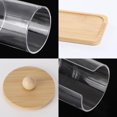 thumbnail image 3 of Soporte Qtip Tbestmax de 300 ml con bandeja de tocador, paquete de 3, transparente, 3 of 6