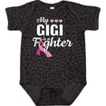 thumbnail image 3 of Inktastic Breast Cancer Awareness My Gigi is a Fighter Boys or Girls Baby Bodysuit, 3 of 5