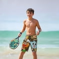 thumbnail image 6 of Amazing World Of Gumball Boys Swim Trunks Quick Dry Swimwear Surfing Bathing Suit Drawstring Elastic Waist With Mesh Lining, 6 of 7