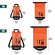 thumbnail image 2 of TOMSHOO Waterproof Dry Bag 10L/20L Roll-Top Dry Bag Backpack with Waterproof Phone Case for Travel Swimming Kayaking Boating Fishing, 2 of 5