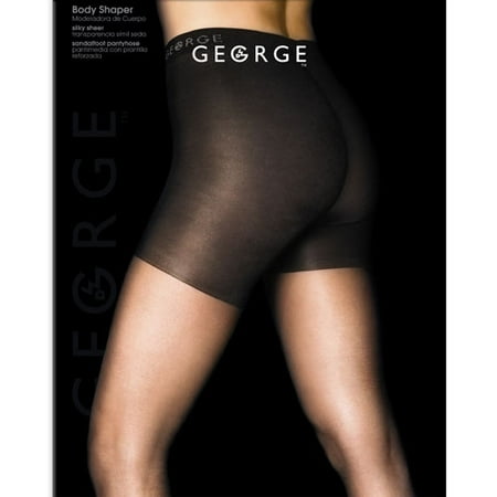 George - Women's Body Shaper Pantyhose, 3-Pack