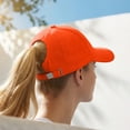 thumbnail image 2 of TTJ Men's Baseball Caps Mens Hats Half-top Ponytail Bucket Hat Hollow-out Visor Cap Sunshade Hat Sun Protection Hat Sun Hat, 2 of 6