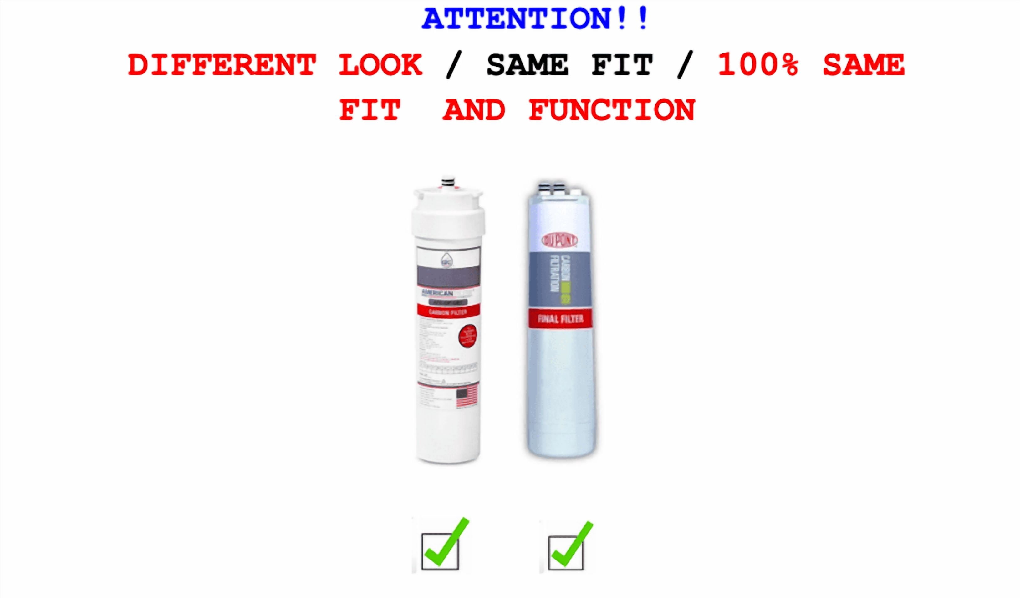 AFC® #AFC-DP-CB1, Compatible with Dupont® WFUSF-201 water filter cartridge - 2 Filters