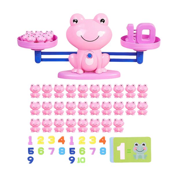 Juego de matemáticas Montessori Balance, juguete para números