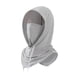 thumbnail image 1 of Mascarilla facial de protección solar, reutilizable, transpirable y con protección solar. Gris claro, 1 of 9