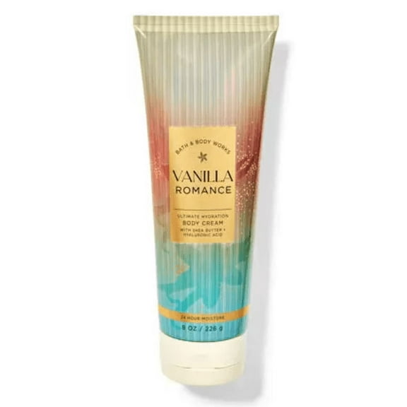 Bath & Body Works Vanilla Romance by Ultimate Hydration Body Cream, 8 Ounce