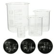 thumbnail image 3 of Ensemble de 4 Verres à Mesurer, Verrerie de Laboratoire, 3 of 4