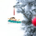 thumbnail image 3 of Xihbxyly Adorno de Pvc Personalizado para Natación, Decoración Personalizable para Árbol de Navidad, Material Ecológico, Regalo Único para Las Fiestas, Accesorio Divertido de Temporada, Tamaño de 8 C, 3 of 7