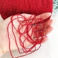 thumbnail image 1 of czcpp-Clisil 100g DIY Red Lurex Thread Shining Glitter Sparkle Metal Yarn for Crochet Knitting Sweater Scarf Bag Accessory, 1 of 4