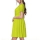 thumbnail image 2 of Balery Yellow Vestidos sueltos de manga corta para mujer, vestidos de verano 2025, vestidos casuales de corte A con vuelo., 2 of 6