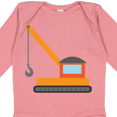 thumbnail image 4 of Inktastic Kids Construction Crane Boys or Girls Long Sleeve Baby Bodysuit, 4 of 5