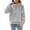 Grey259/A, variant on MEZZALL Girls' Hoodie Children Tops Casual Hoodie Plain Pullover Winter Warm Long Sleeve Tops Jackets Leisure Sweatshirt For Girls With Pockets Classic Dailywear