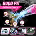 thumbnail image 2 of 55PCS Pink Car Detailing Kit Interior Cleaner with High Power Handheld Vacuum, Car Wash kit with Detailing Brush Set,Car Interior Detailing Kit,Car Accessories for Cars,Gifts for Women, 2 of 16