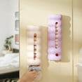 thumbnail image 1 of Organizador de ropa interior de gran capacidad con cajones ajustables, almacenamiento para calcetines y bragas montados en la pared sin punzón para armario, 1 of 6