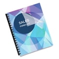 thumbnail image 2 of Fellowes PET Ultra Clear Binding Covers, Unpunched, 11 x 8 1/2, Clear, 100/Pack -FEL5242401, 2 of 5