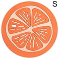 thumbnail image 1 of Billuyoard Almohadilla de aislamiento térmico de silicona, taza antideslizante, cocina, olla antiescaldaduras de dibujos animados, tapete para de Mostrada naranja naranja S, 1 of 6