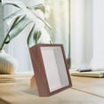 thumbnail image 3 of KAKOWELY small display case Display Shadow Frame 8-inch with Clear Acrylic Window Wood Deep Shadow Box for Specimen Flowers Tabletop or Wall Hanging Photo Frame Figure Displaying Rack, 3 of 4