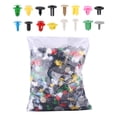 thumbnail image 4 of 1000pcs Assortis en Plastique de Voiture Porte Garniture Clip Pare-Chocs Fixation Retenue Rivet Pousser Kit de Broche, 4 of 14