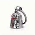 thumbnail image 3 of Guardian Bell HOLY CROSS Good Luck Gift Motorcycle Biker Ride Bell, 3 of 4