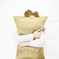 thumbnail image 7 of 2 Pcs Silk Satin Standard Pillow Cases, Soft Silky and Smooth Luxury 20"x26" Decorative Pillowcases, 7 of 7