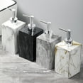 thumbnail image 3 of Shower Soap Dispenser Marble Texture Soap Dispenser Hand Soap Dispenser Bottle Hand Wash Dispenser for Kitchen, 3 of 20
