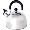 thumbnail image 1 of Stainless steel whistling kettle tea kettle 4 liters induction suitable kettle with whistle, 1 of 5