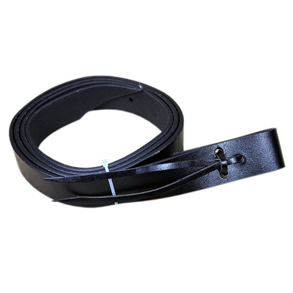 U-Hilason Western Horse Tack Black Leather Tie Strap