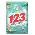 thumbnail image 1 of Detergente en polvo 123 multiusos suave sensación con aloe vera 900 g, 1 of 4