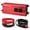 Red, variant on HITRENDS 300W Car Power Inverter, DC 12V to AC 110V with 2 USB and 2 Type-C Ports, and 2 AC Outlets