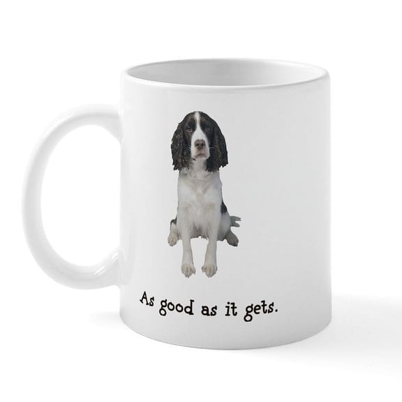 CafePress - Good Springer Spaniel Mug - 11 oz Ceramic Mug - Novelty Coffee Tea Cup