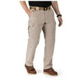 thumbnail image 7 of 5.11 Work Gear Men's Stryke Pants, Adjustable Waistband, Stretchable Flex-Tac Fabric, Khaki, 30W x 34L, Style 74369ABR, 7 of 7