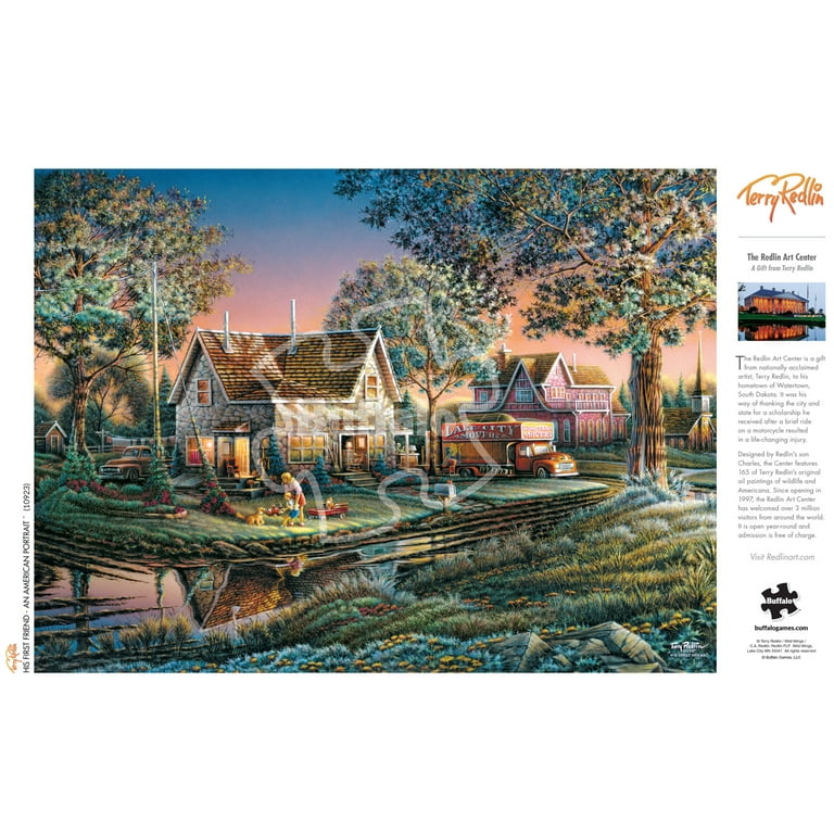 Buffalo Games 1000-Piece Terry Redlin His First Friend - An