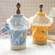 thumbnail image 4 of Ropa de verano para perros, camisa de encaje para perros pequeños y medianos, ropa de peluche para Yorkie, chaleco de algodón para cachorros, disfraz para gato (M), 4 of 5